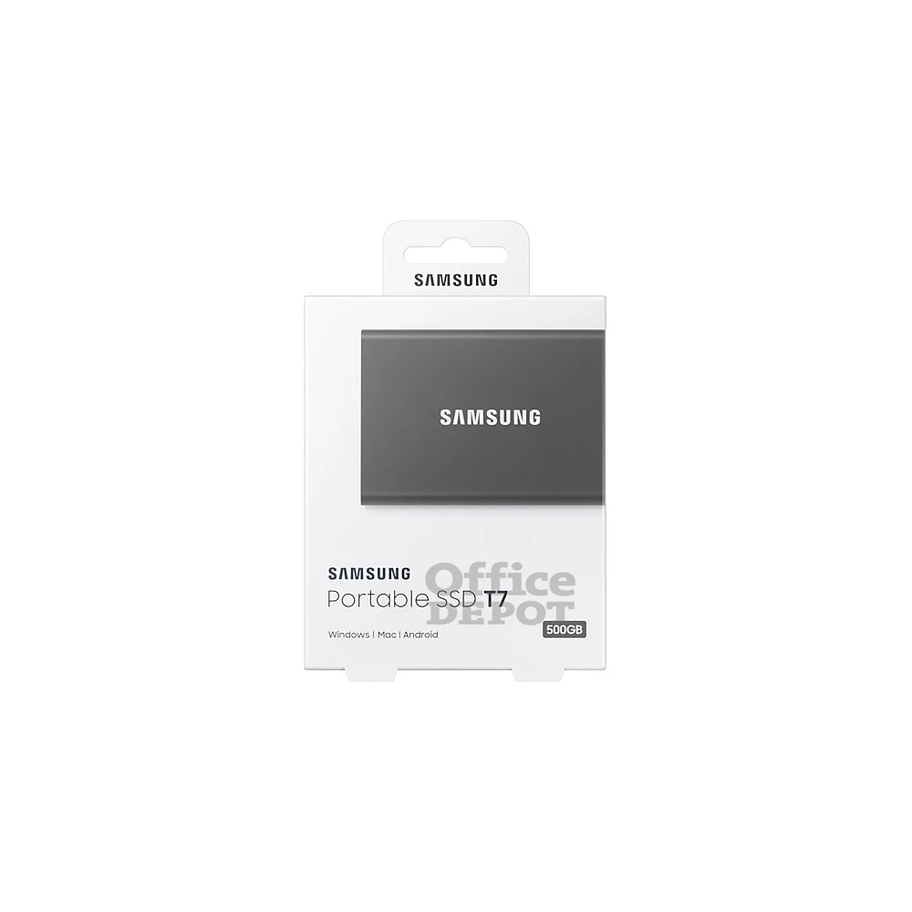 Samsung 1000GB USB 3.2 (MU-PC1T0T/WW) szürke T7 külső SSD