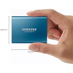 Samsung 1024GB USB 3.1 (MU-PA1T0B/EU) fekete T5 külső SSD Samsung 1024GB USB 3.1 (MU-PA1T0B/EU) fekete T5 külső SSD