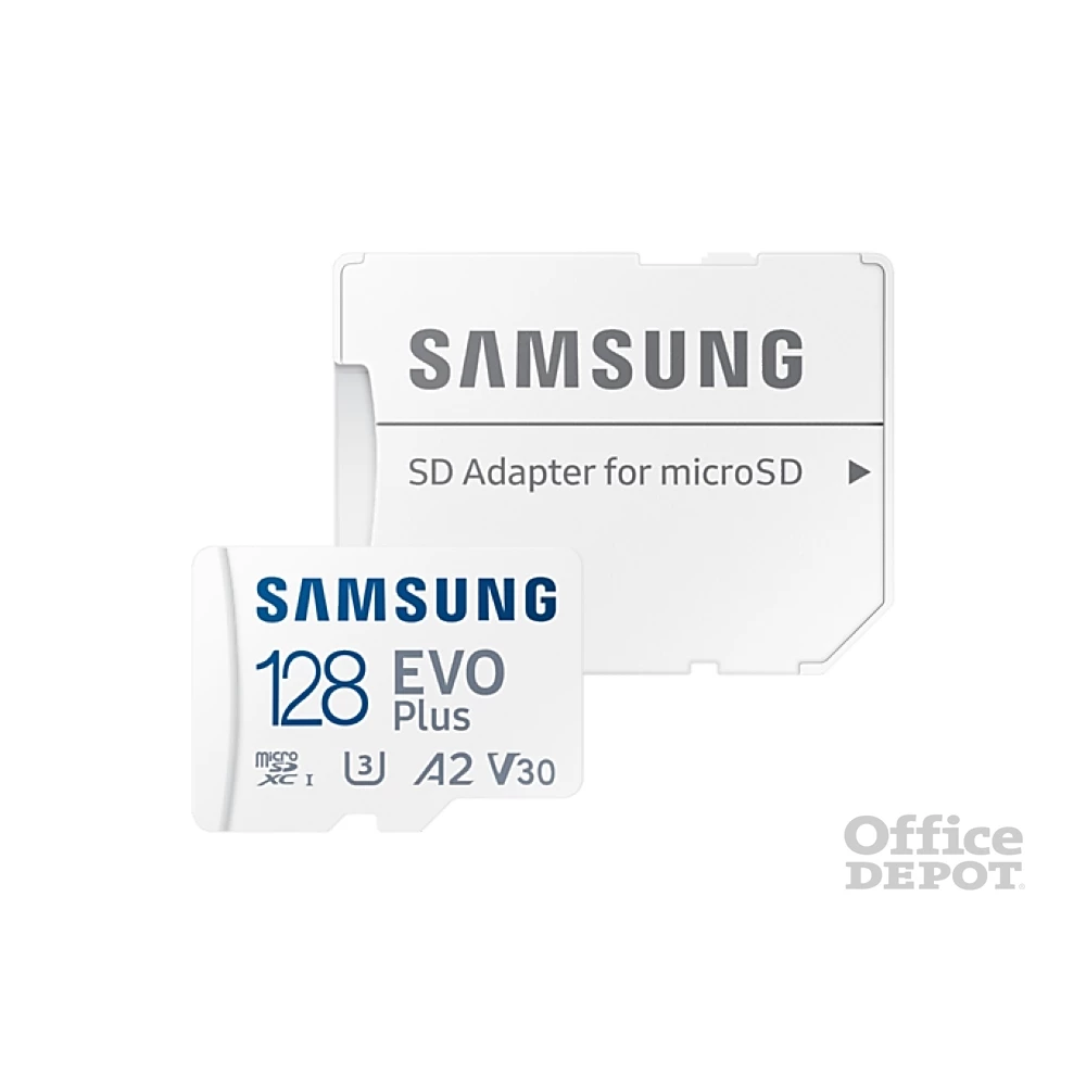 Samsung 128GB SD micro EVO Plus (SDXC Class10) (MB-MC128KA/EU) memóriakártya adapterrel