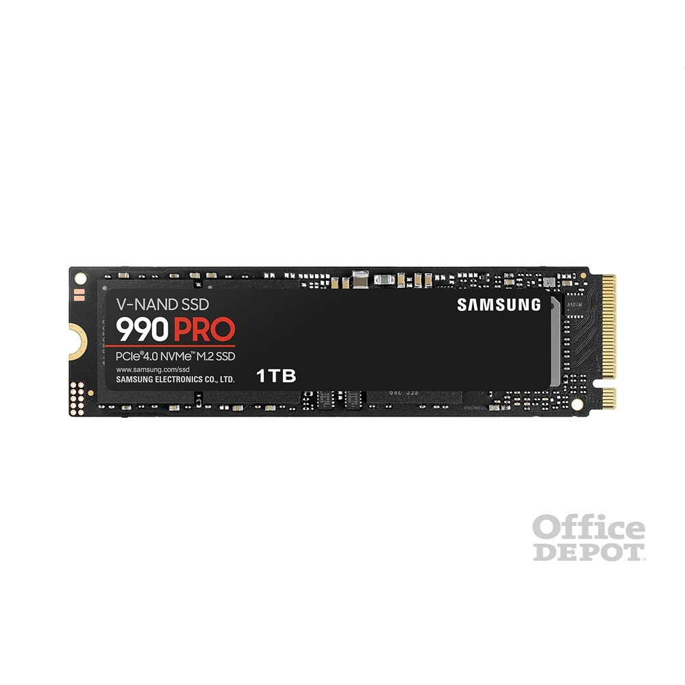 Samsung 1TB M.2 NVMe 2280 990 Pro (MZ-V9P1T0BW) fekete SSD