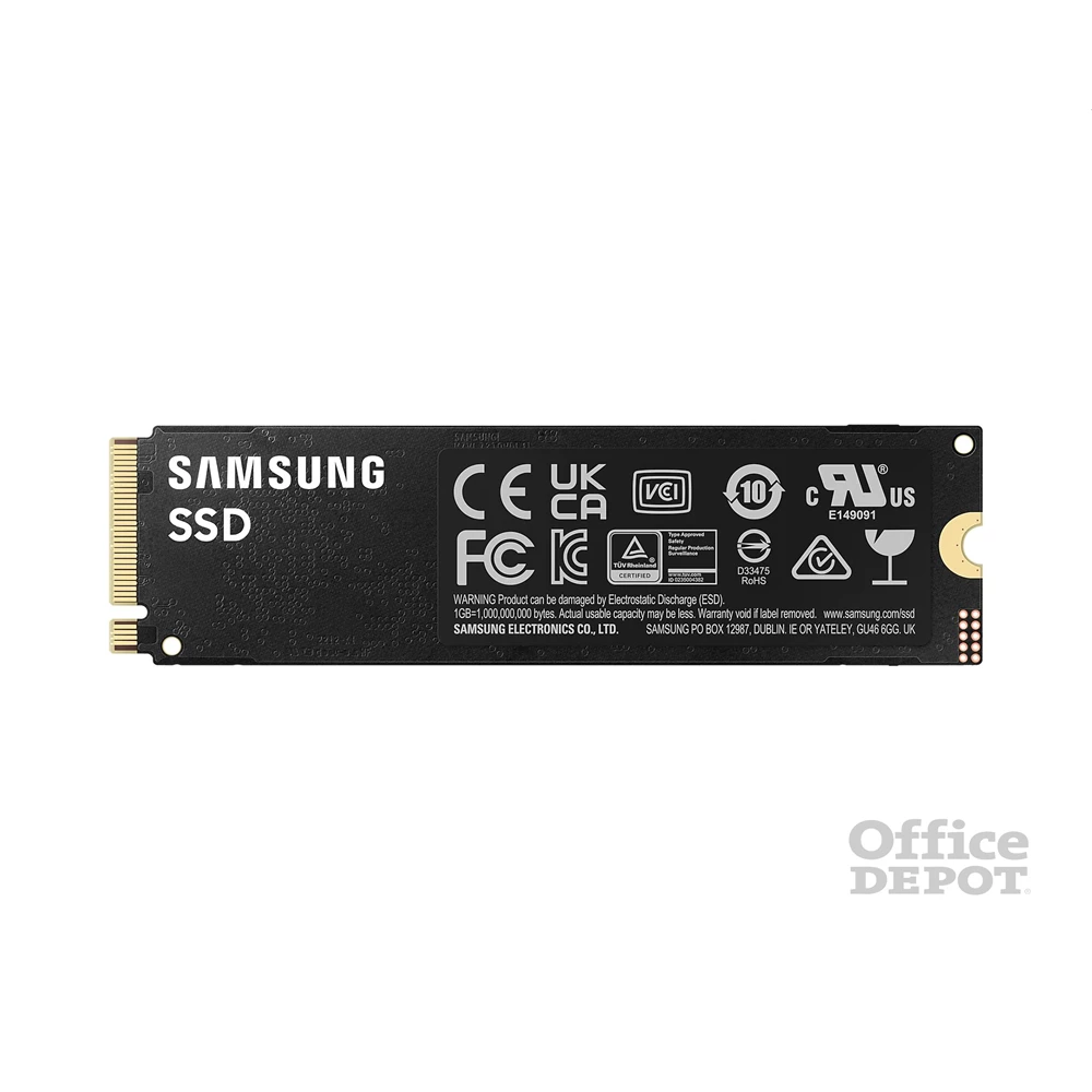 Samsung 1TB M.2 NVMe 2280 990 Pro (MZ-V9P1T0BW) fekete SSD