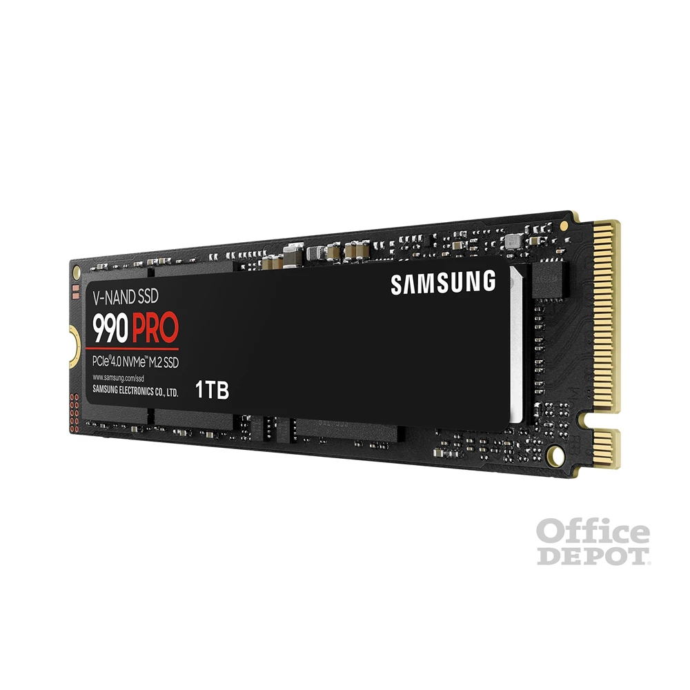 Samsung 1TB M.2 NVMe 2280 990 Pro (MZ-V9P1T0BW) fekete SSD