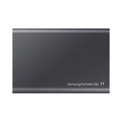Samsung 2000GB USB 3.2 (MU-PC2T0T/WW) szürke T7 külső SSD Samsung 2000GB USB 3.2 (MU-PC2T0T/WW) szürke T7 külső SSD