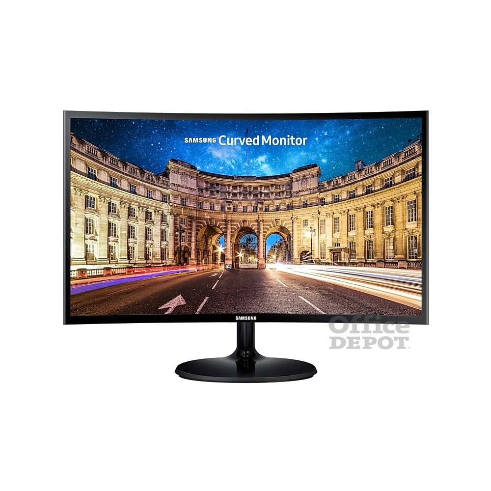 Samsung 23,5" C24F390FHR FHD VA VGA/HDMI fekete ívelt LED monitor