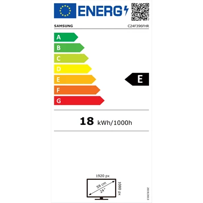 Samsung 23,5" C24F396FHR LED HDMI ívelt kijelzős monitor Samsung 23,5" C24F396FHR LED HDMI ívelt kijelzős monitor