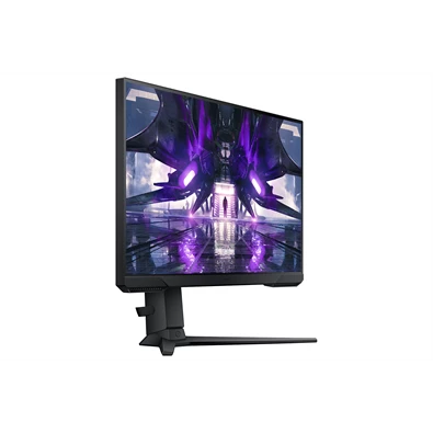 Samsung 24" LS24AG300NRX FHD VA 144Hz DP/HDMI fekete gamer monitor (Újracsomagolt)