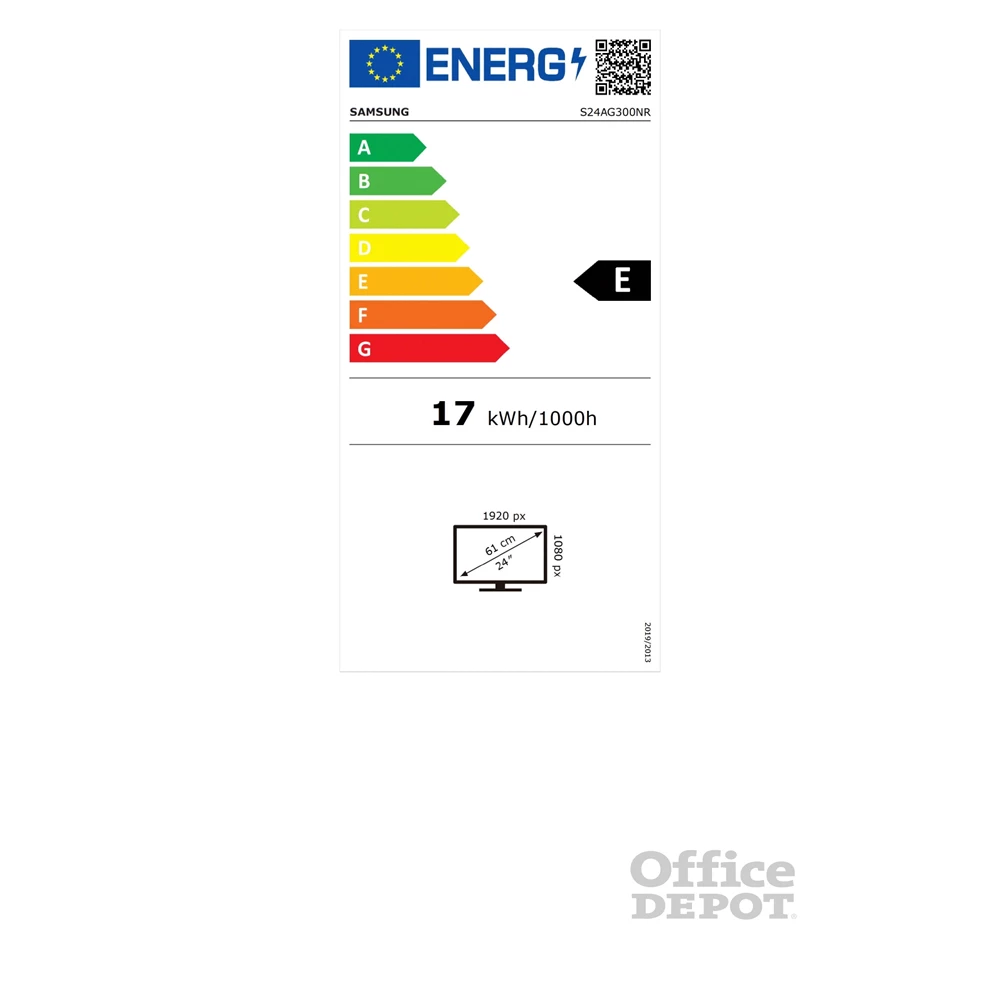 Samsung 24" LS24AG300NRX FHD VA 144Hz DP/HDMI fekete gamer monitor