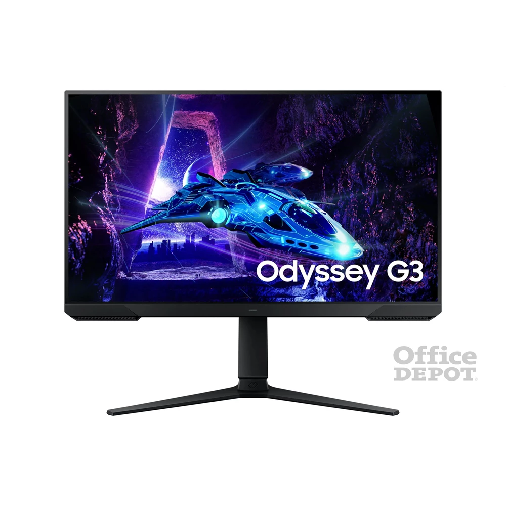Samsung 27" LS27DG300EUXEN Odyssey G3 G30D FHD VA 180Hz DP/HDMI gamer monitor