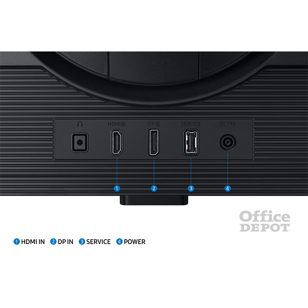 Samsung 27" S27DG500EU Odyssey G5 G50D QHD IPS 180Hz DP/HDMI gamer monitor