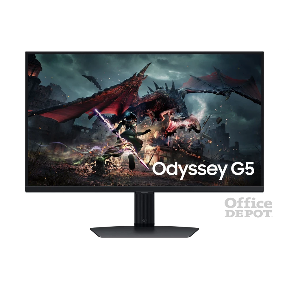 Samsung 27" S27DG500EU Odyssey G5 G50D QHD IPS 180Hz DP/HDMI gamer monitor
