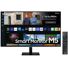 Samsung 27" M5 S27BM500EU FHD VA HDR10 fekete SMART monitor távirányítóval Samsung 27" M5 S27BM500EU FHD VA HDR10 fekete SMART monitor távirányítóval