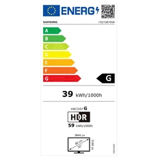 Samsung 31,5" F32TU870VRX LED 4K 2Thunderbolt HDMI Display port sötét kékesszürke HDR10 monitor Samsung 31,5" F32TU870VRX LED 4K 2Thunderbolt HDMI Display port sötét kékesszürke HDR10 monitor
