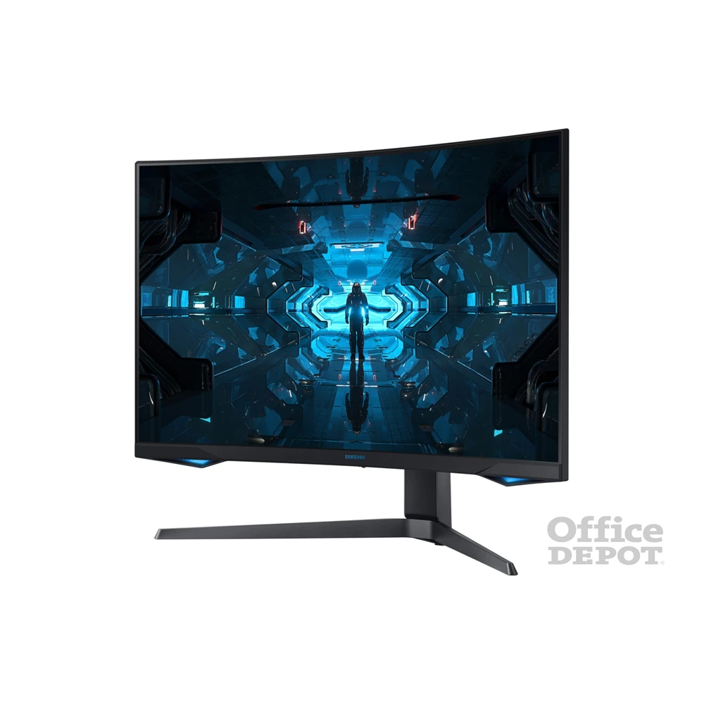 Samsung 31,5" C32G75TQSU QHD VA 240Hz HDMI/DP/USB fekete ívelt QLED gamer monitor