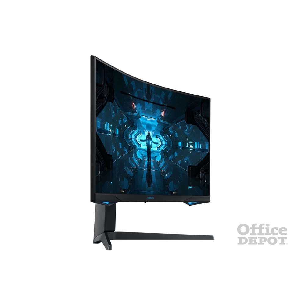 Samsung 31,5" C32G75TQSU QHD VA 240Hz HDMI/DP/USB fekete ívelt QLED gamer monitor