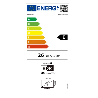 Samsung 32" LS32DG300EUXEN Odyssey G3 FHD VA 180Hz DP/HDMI gamer monitor Samsung 32" LS32DG300EUXEN Odyssey G3 FHD VA 180Hz DP/HDMI gamer monitor