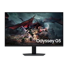 Samsung 32" LS32DG502EUXEN Odyssey G5 G50D QHD IPS 180Hz DP/HDMI gamer monitor