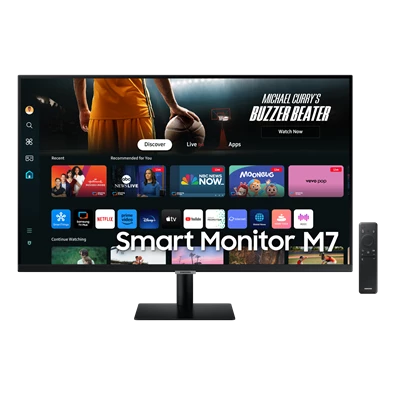 Samsung 32" M7 LS32DM700UPXEN 4K UHD VA HDMI/USB fekete smart monitor