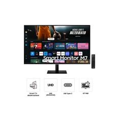 Samsung 32" M7 LS32DM700UPXEN 4K UHD VA HDMI/USB fekete smart monitor