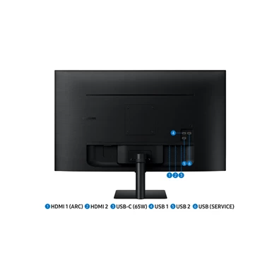 Samsung 32" M7 LS32DM700UPXEN 4K UHD VA HDMI/USB fekete smart monitor