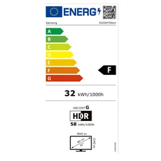 Samsung 32" M7 LS32DM700UPXEN 4K UHD VA HDMI/USB fekete smart monitor