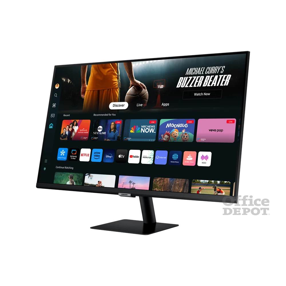 Samsung 32" M7 LS32DM700UPXEN 4K UHD VA HDMI/USB fekete smart monitor