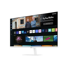 Samsung 32" M5 S32BM501EU FHD VA HDR10 fehér SMART monitor távirányítóval Samsung 32" M5 S32BM501EU FHD VA HDR10 fehér SMART monitor távirányítóval