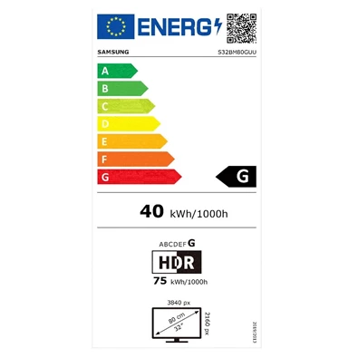 Samsung 32" M8 S32BM80GUU 4K VA zöld SMART monitor távirányítóval Samsung 32" M8 S32BM80GUU 4K VA zöld SMART monitor távirányítóval