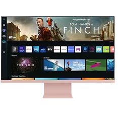 Samsung 32" M8 S32BM80PUU 4K VA pink SMART monitor távirányítóval Samsung 32" M8 S32BM80PUU 4K VA pink SMART monitor távirányítóval