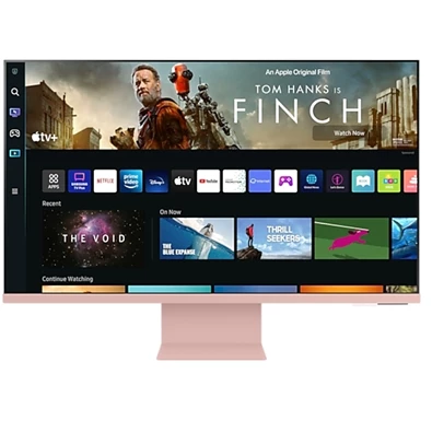 Samsung 32" M8 S32BM80PUU 4K VA pink SMART monitor távirányítóval Samsung 32" M8 S32BM80PUU 4K VA pink SMART monitor távirányítóval