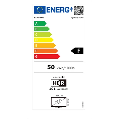 Samsung 43" QE43Q67DAUXXH 4K UHD Smart QLED TV Samsung 43" QE43Q67DAUXXH 4K UHD Smart QLED TV