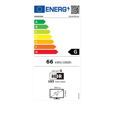 Samsung 48" QE48S90DAEXXH 4K UHD Smart OLED TV