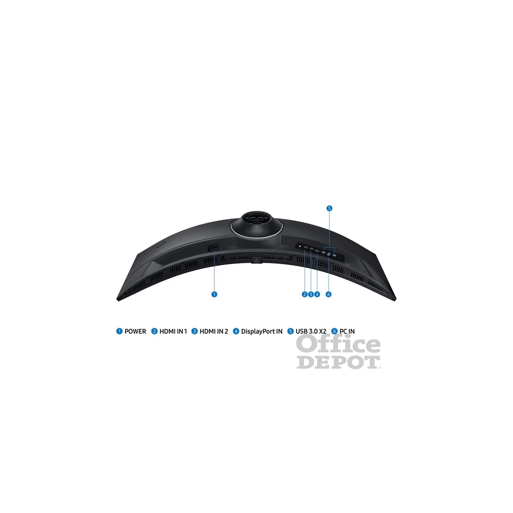 Samsung 49" G9 G95C DQHD VA 240Hz HDMI/DP/USB ívelt gamer monitor