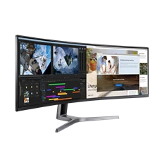 Samsung 49" LC49RG90SSPXEN DQHD HDMI/DP ívelt kijelzős gamer monitor Samsung 49" LC49RG90SSPXEN DQHD HDMI/DP ívelt kijelzős gamer monitor