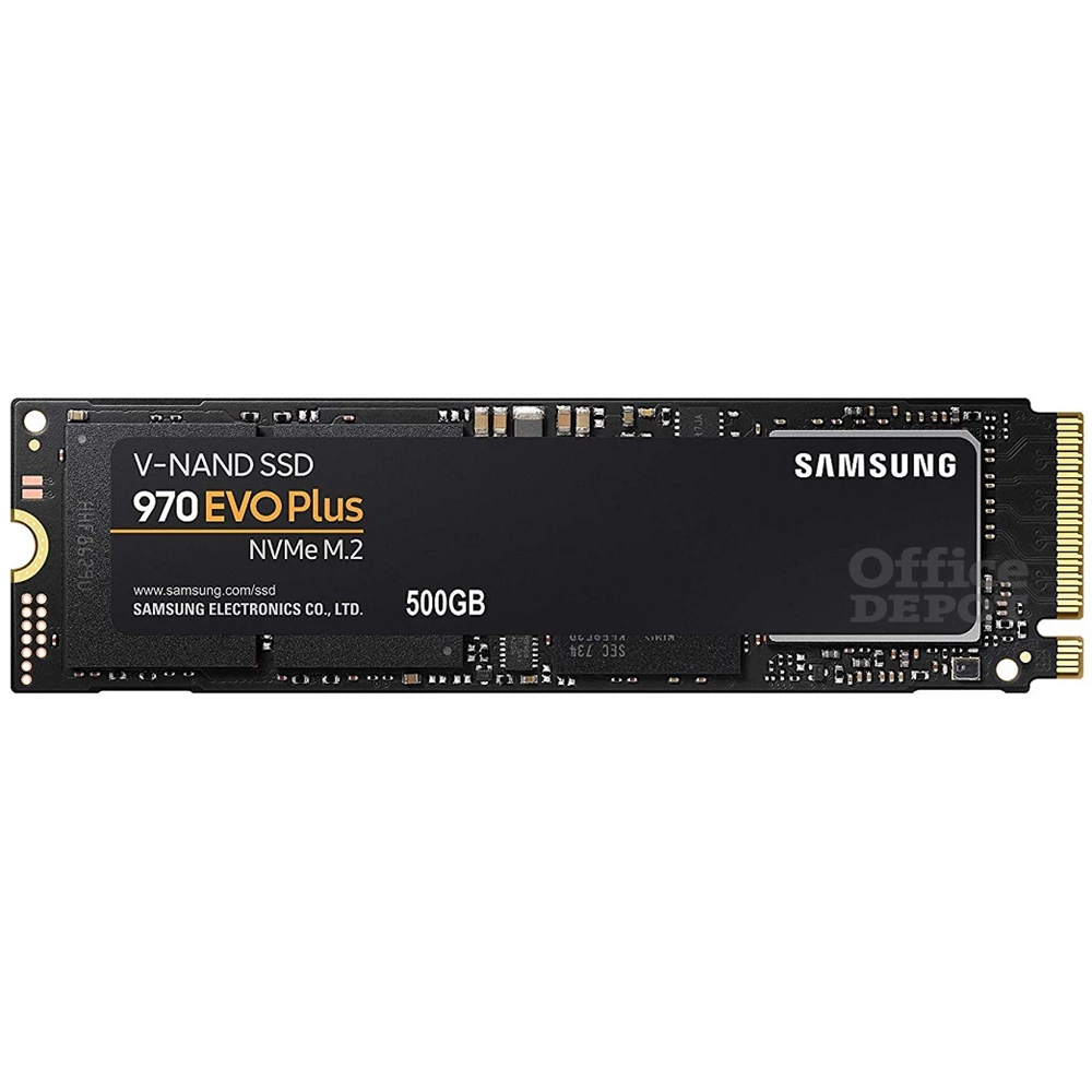 Samsung 500GB NVMe 1.3 M.2 2280 970 EVO Plus (MZ-V7S500BW) SSD