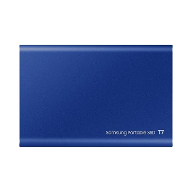 Samsung 500GB USB 3.2 (MU-PC500H/WW) kék T7 külső SSD Samsung 500GB USB 3.2 (MU-PC500H/WW) kék T7 külső SSD