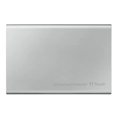 Samsung 500GB USB 3.2 (MU-PC500S/WW) ezüst ujjlenyomatolvasós T7 Touch külső SSD Samsung 500GB USB 3.2 (MU-PC500S/WW) ezüst ujjlenyomatolvasós T7 Touch külső SSD
