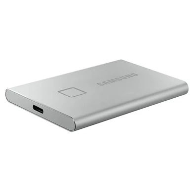 Samsung 500GB USB 3.2 (MU-PC500S/WW) ezüst ujjlenyomatolvasós T7 Touch külső SSD Samsung 500GB USB 3.2 (MU-PC500S/WW) ezüst ujjlenyomatolvasós T7 Touch külső SSD