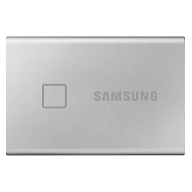 Samsung 500GB USB 3.2 (MU-PC500S/WW) ezüst ujjlenyomatolvasós T7 Touch külső SSD Samsung 500GB USB 3.2 (MU-PC500S/WW) ezüst ujjlenyomatolvasós T7 Touch külső SSD