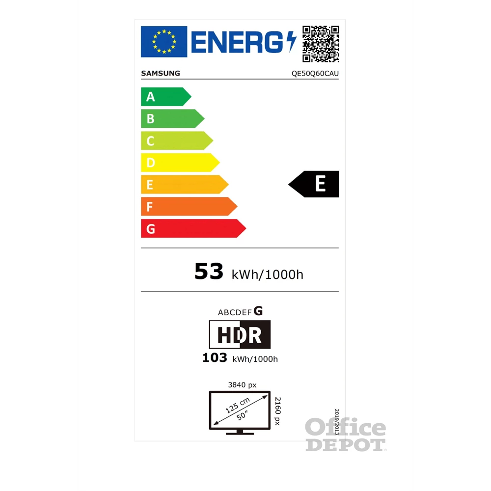 Samsung 50" QE50Q60CAUXXH 4K UHD Smart QLED TV