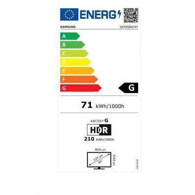Samsung 50" QE50Q80CATXXH 4K UHD Smart QLED TV Samsung 50" QE50Q80CATXXH 4K UHD Smart QLED TV