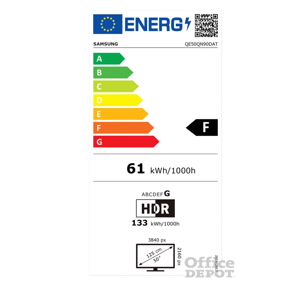 Samsung 50" QE50QN90DATXXH 4K UHD Smart Neo QLED Mini LED TV