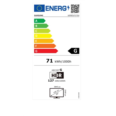 Samsung 50" UE50CU7172UXXH 4K UHD Smart LED TV Samsung 50" UE50CU7172UXXH 4K UHD Smart LED TV