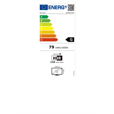 Samsung 55" QE55Q7FAAUXXH 4K UHD Smart QLED TV (Újracsomagolt)