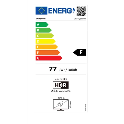 Samsung 55" QE55Q80DATXXH 4K UHD Smart QLED TV