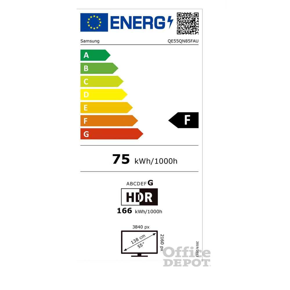 Samsung 55" QE55QN85FAUXXH 4K UHD AI Smart Neo QLED TV