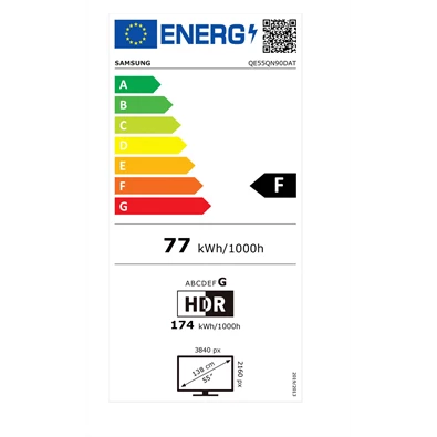 Samsung 55" QE55QN90DATXXH 4K UHD Smart Neo QLED Mini LED TV Samsung 55" QE55QN90DATXXH 4K UHD Smart Neo QLED Mini LED TV