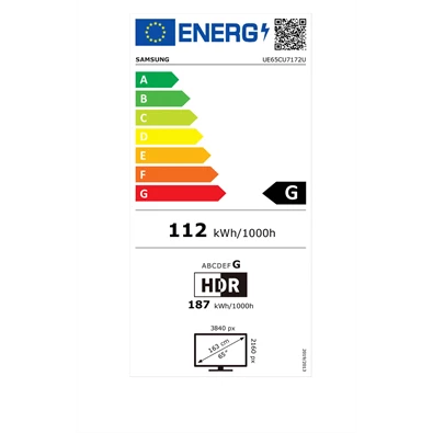 Samsung 65"UE65CU7172UXXH 4K UHD Smart LED TV Samsung 65"UE65CU7172UXXH 4K UHD Smart LED TV