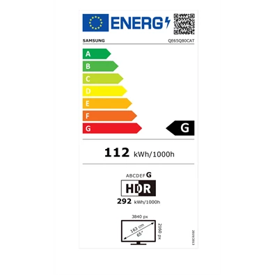 Samsung 65" QE65Q80CATXXH 4K UHD Smart QLED TV Samsung 65" QE65Q80CATXXH 4K UHD Smart QLED TV