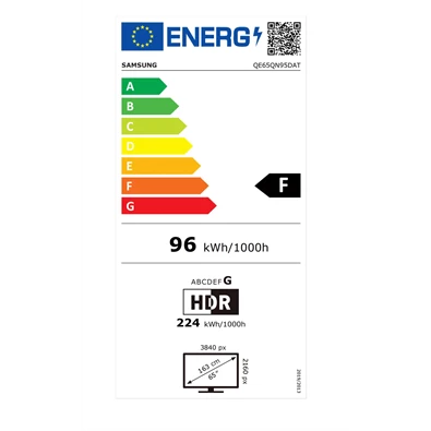 Samsung 65" QE65QN95DATXXH 4K UHD Smart Neo QLED Mini LED TV Samsung 65" QE65QN95DATXXH 4K UHD Smart Neo QLED Mini LED TV