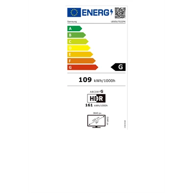 Samsung 65" UE65U7022FKXXH 4K UHD Smart LED TV